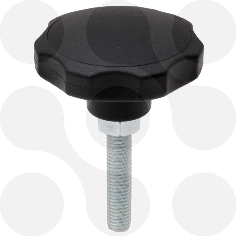 Sterngriffe mit Gewindebolzen M10 × 30