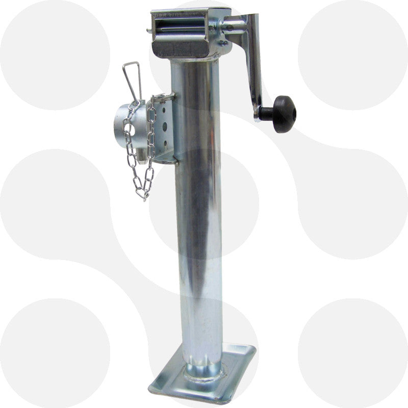 simol Stützfuß klappbar LR 3102 Rohr Ø 57 mm, Hub 250 mm, mit Kurbel