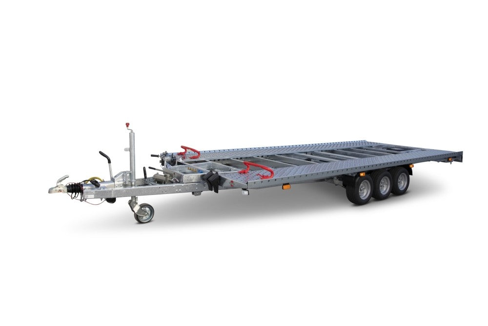 STEMA ATARO ATH 35-55-23.3 Fahrzeugtransporter 3500 kg mit drei Achsen, Seitenansicht