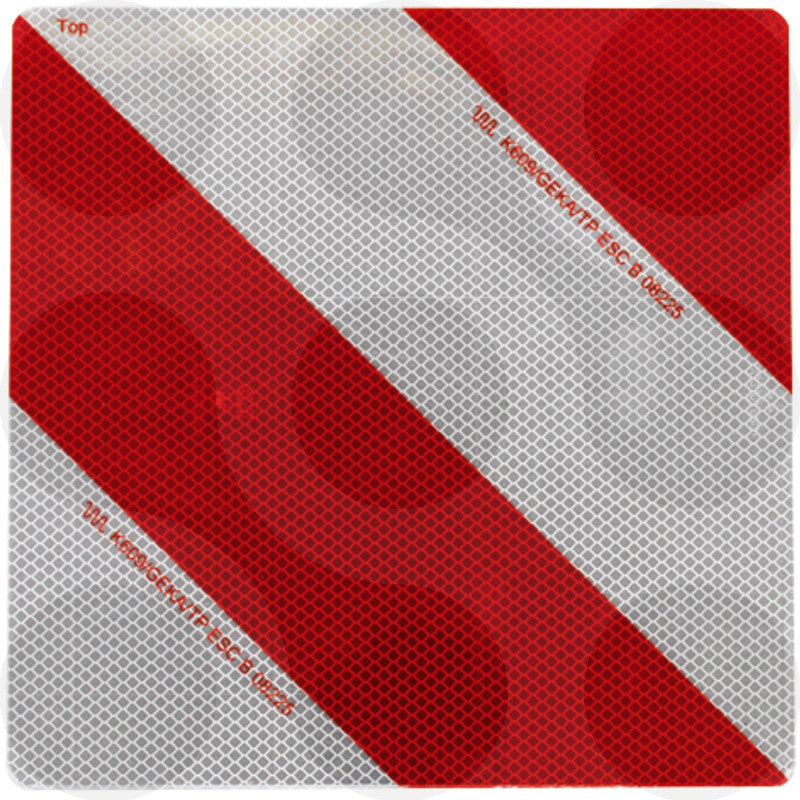 Witte plusguide Parkwarntafel 285 × 285 mm starr