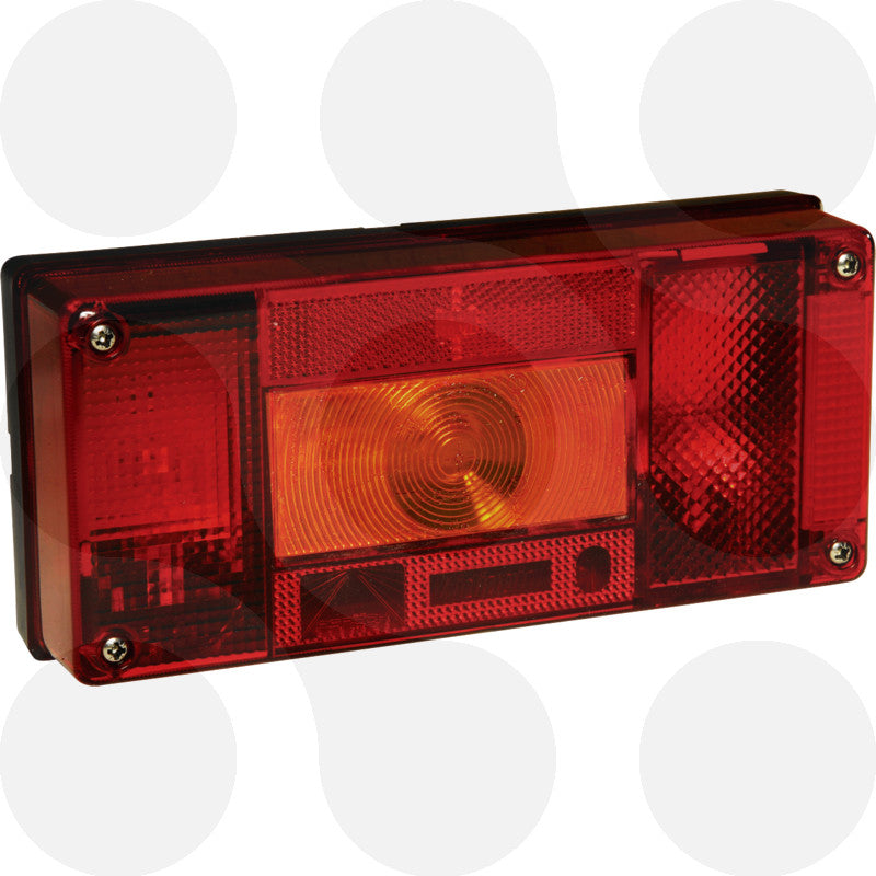 Aspöck Heckleuchte Midipoint I 12 V mit Nebelschlusslicht, 5-polig