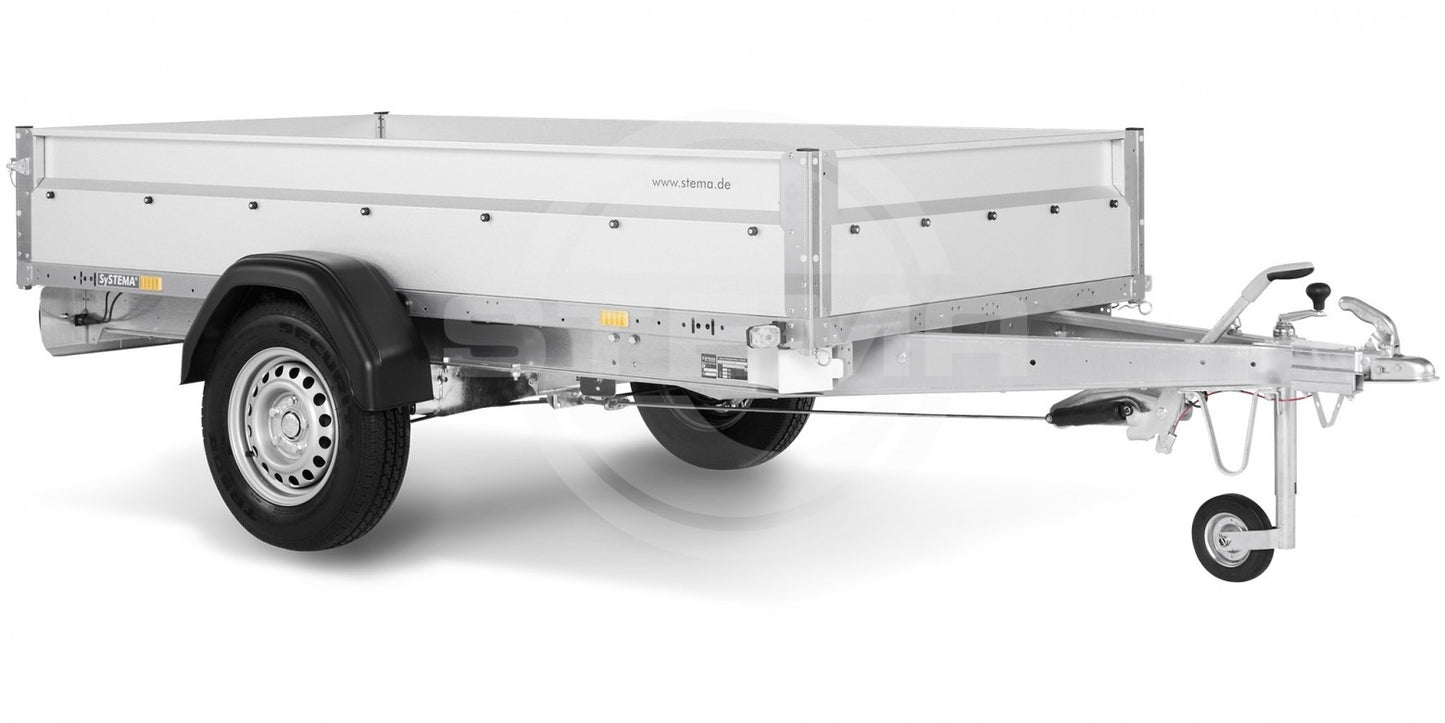 STEMA STL 1300 O2 13-25-13.1 - 1.300 kg Kastenanhänger - Gebremst