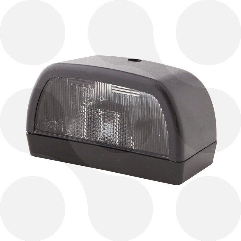 Hella Kennzeichenleuchte 12 V R10W glasklar