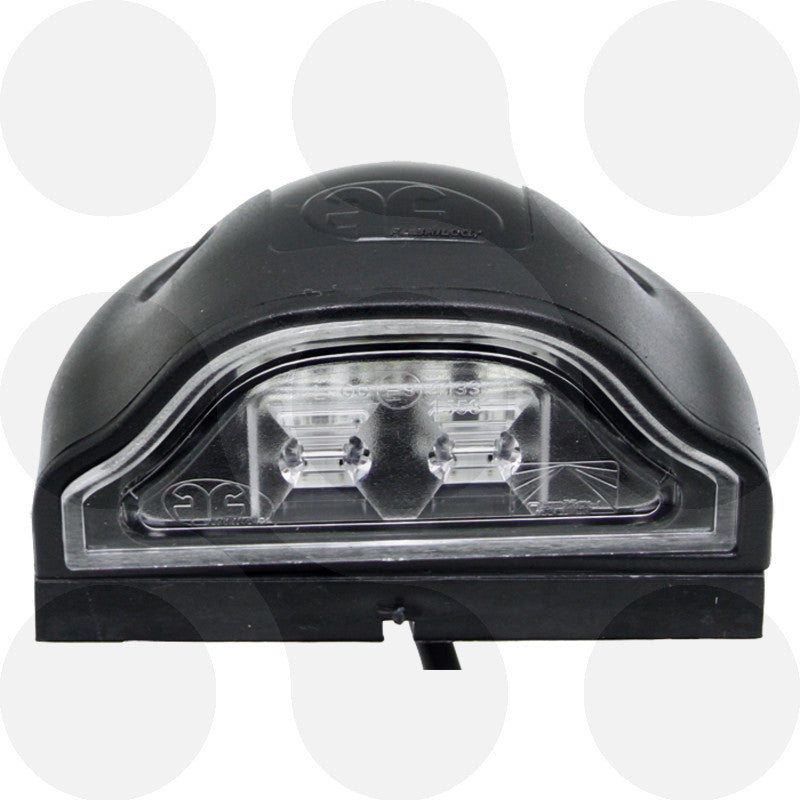 Aspöck Regpoint LED Kennzeichenleuchte 12/24 V