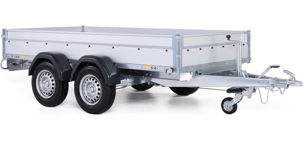 Kastenanhänger 3.500 kg Tieflader von STEMA - Nutzmaß (L × B): 401 × 183 cm