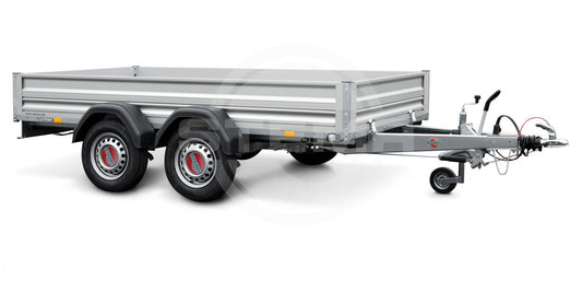 STEMA ALU STL 2000 O2 20-30-15.2 - 2.000 kg Kastenanhänger - Gebremst