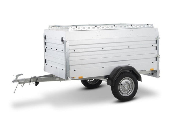STEMA Deckelanhänger 750 kg verstärkt Höhe 81 cm – ungebremst – Nutzmaß 201 × 108 cm