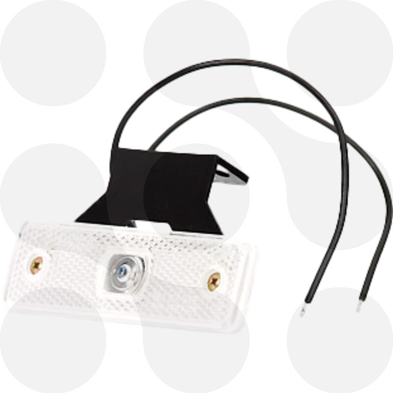 LED Positionsleuchte weiß 12 V / 24 V