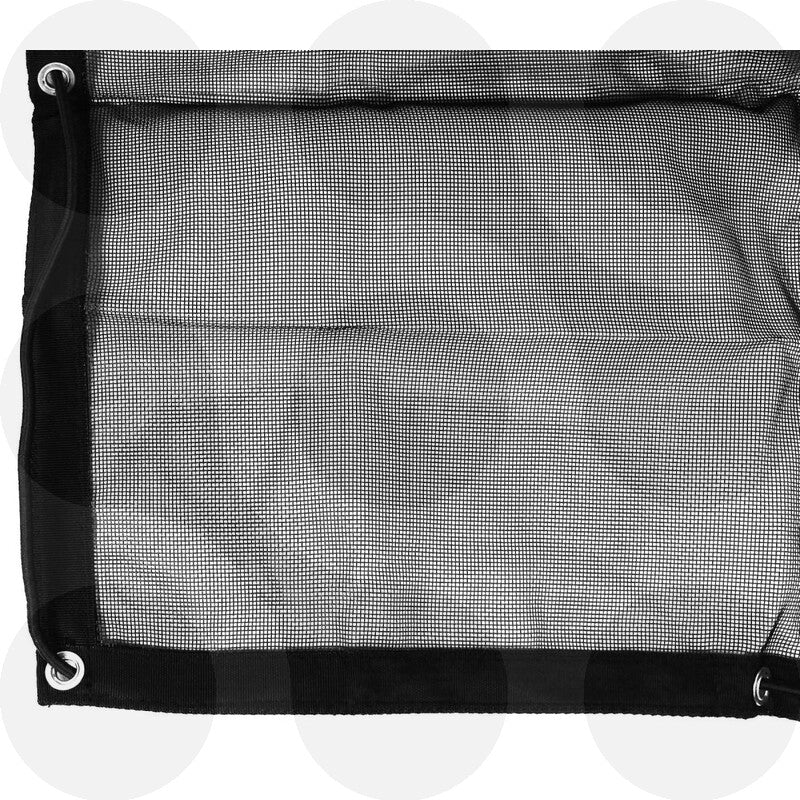 Abdecknetz 3.300×2.200 mm feinmaschig schwarz, elastisch