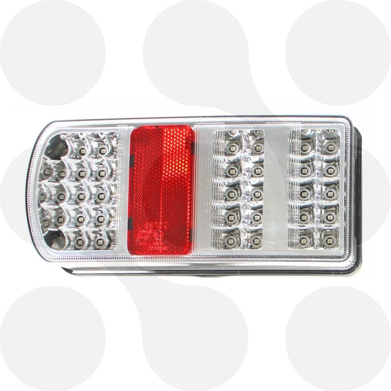 LED-Rückleuchte 12 V 225×105 mm für Anhänger