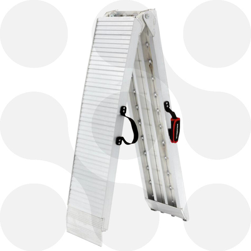 ACEBIKES Ramp Pro klappbare Aluminium-Auffahrrampe für Motorräder bis 680 kg