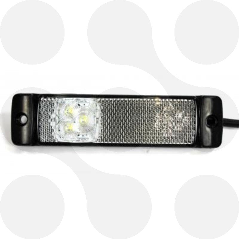 Positionsleuchte LED weiß für Anhänger