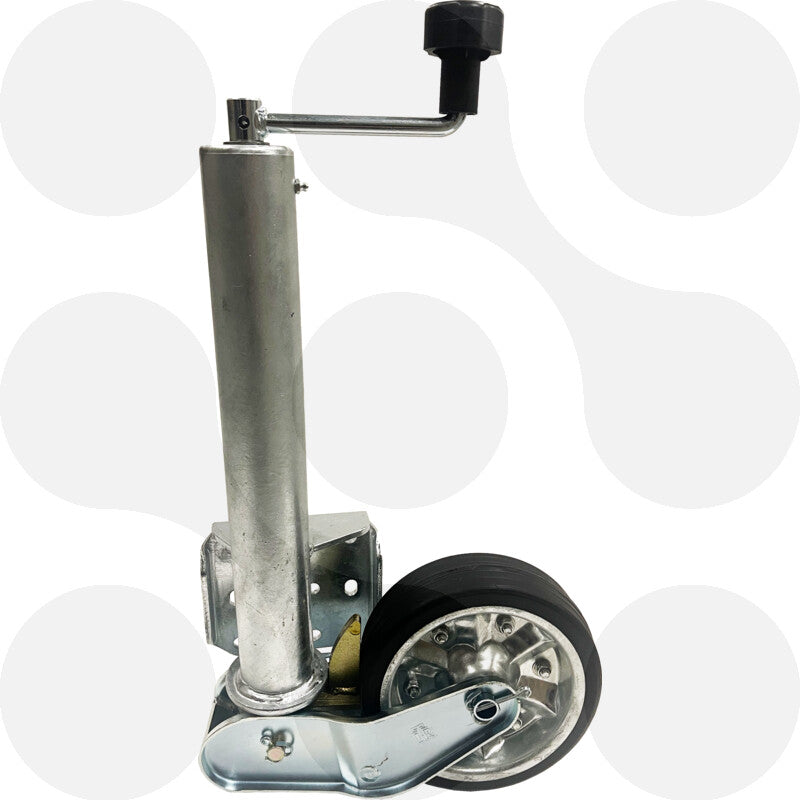 Stützrad Ø 60 mm, 500 kg vollautomatisch klappbar