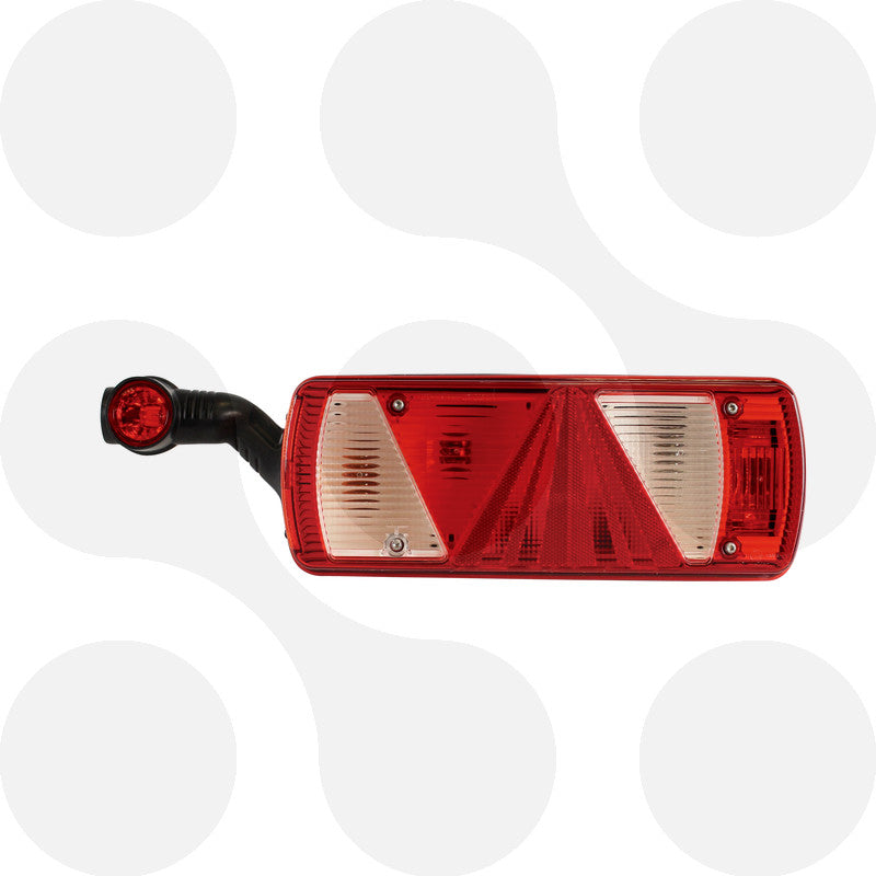 Aspöck Heckleuchte Ecopoint II links 24 V ASS2 mit Umrissarm