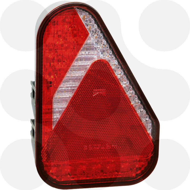 Aspöck Heckleuchte Earpoint LED rechts 12/24 V, 8-polig Bajonett
