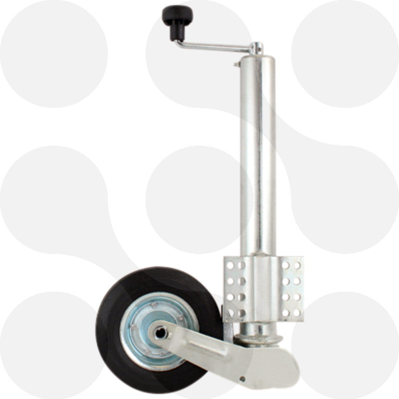 Winterhoff Stützrad Ø 60 mm 250 kg klappbar mit Halter