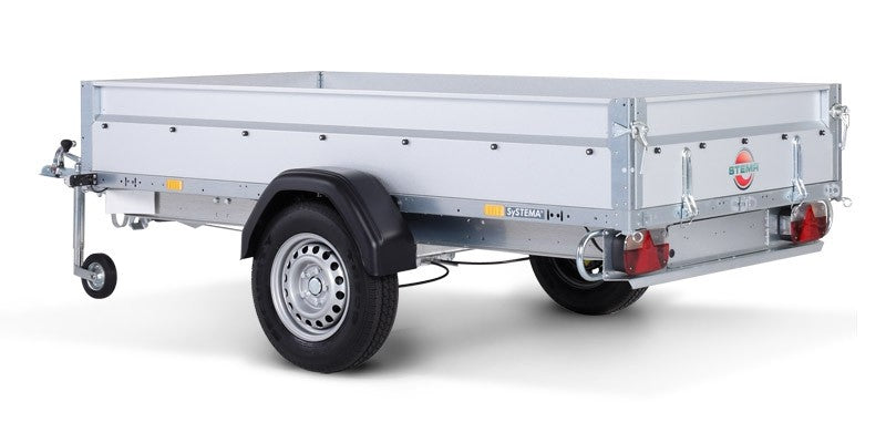 STEMA ALU STL 1500 O2 15-25-15.1 - 1.500 kg Kastenanhänger - Gebremst