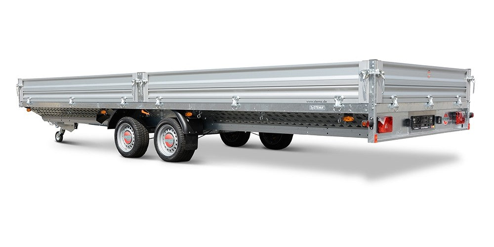 Kastenanhänger 3.500 kg Tandemachser - Nutzmaße: 510 × 214 cm
