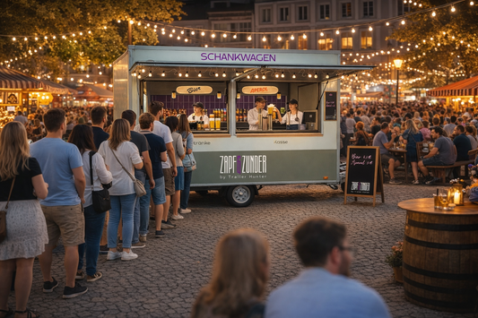 Zapf & Zunder Schankwagen mieten – Mobile Bar für Events in Hannover