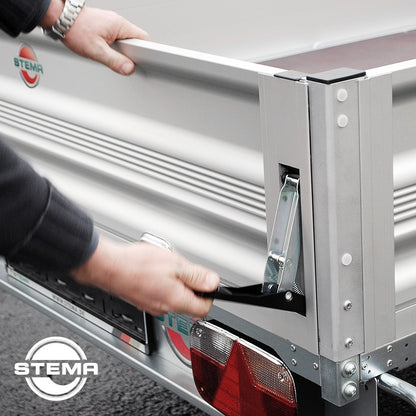 STEMA ALU STL 1300 O2 13-25-13.1 - 1.300 kg Kastenanhänger - Gebremst