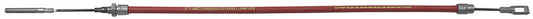 AL-KO Bowdenzug 1040/1265 – Bremsseil mit Öse 15 × 7 und M8-Gewinde, Gesamtlänge 1265 mm