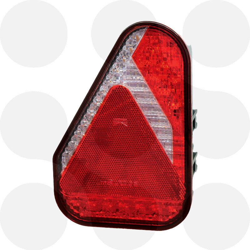 Aspöck Heckleuchte Earpoint LED links 12/24 V, 5-polig, ohne Rückfahrlicht