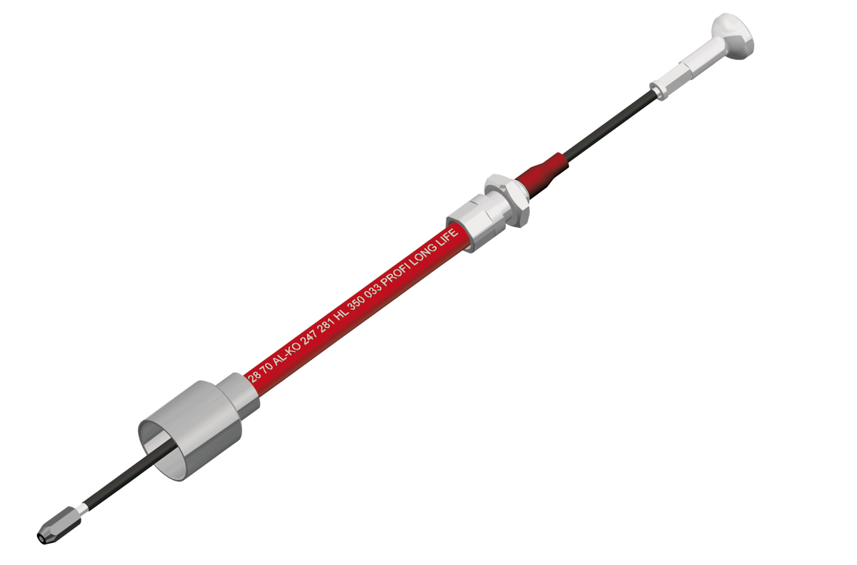 AL-KO Bowdenzug Profi Longlife 640/836 mm, einhängbar, Nippel, Radbremse bis 2361