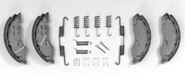 AL-KO Bremsbackensatz 160 × 35, für Radbremse 1637 KL und 1637 LM