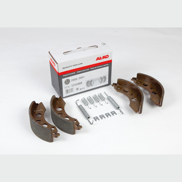 AL-KO Bremsbackensatz Nr. 78 300 × 60 mm, 4 Backen mit Federn, Typ 3062