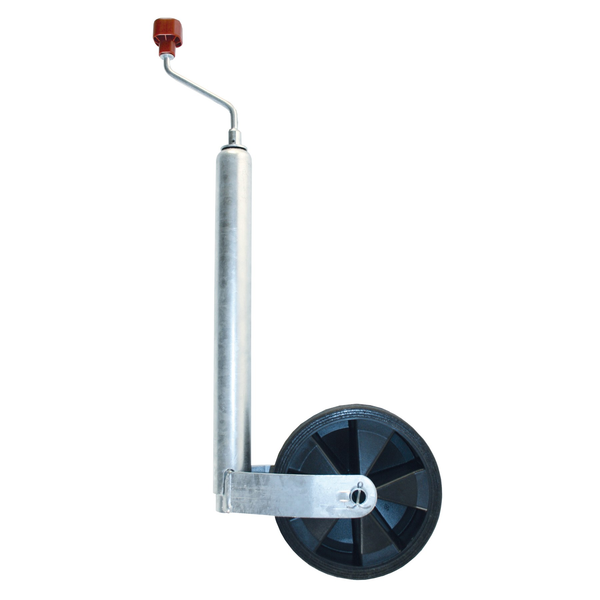 AL-KO Stützrad Ø 48 mm starr, 150 kg Stützlast, Rad 215×65 mm, Softgummi