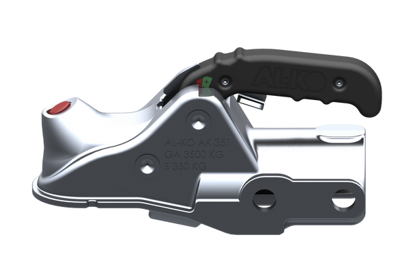 AL-KO Kugelkupplung AK 351 Profi mit Soft-Dock, Deichsel Ø 60 mm, bis 3.500 kg