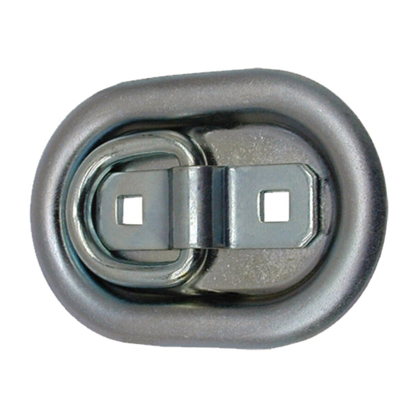 Zurrmulde oval verzinkt 800 daN