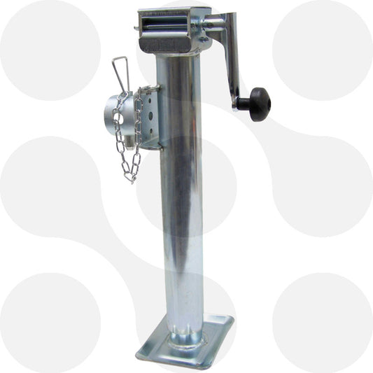 simol Stützfuß klappbar LR 3102 Rohr Ø 57 mm, Hub 250 mm, mit Kurbel