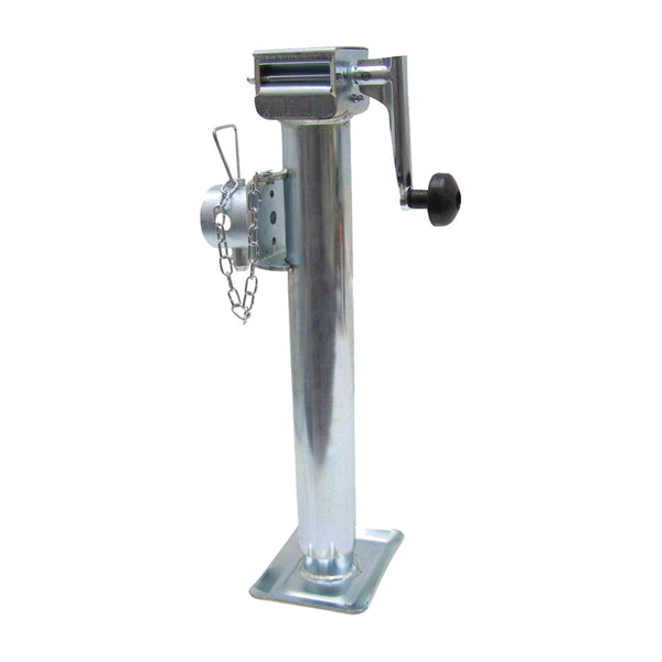 simol Stützfuß klappbar LR 3152 Rohr Ø 57 mm, Hub 365 mm, Kurbel seitlich
