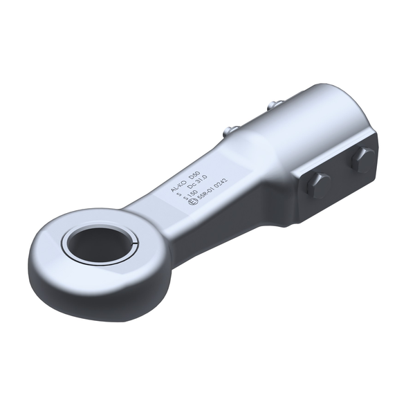 AL-KO Zugöse Ø 50 mm DIN 74053-50A verzinkt, inkl. Schraubenmaterial