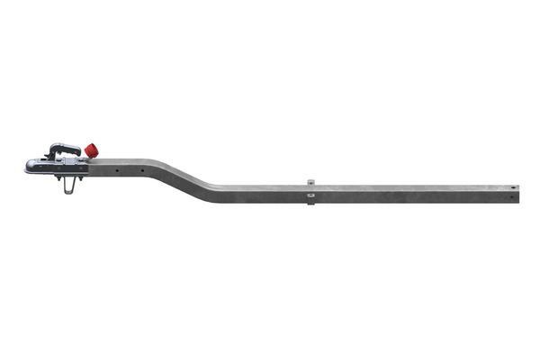 AL-KO Zugdeichsel Vierkant gekröpft K4/A1 750 kg, Länge 1.850 mm, mit AK 7