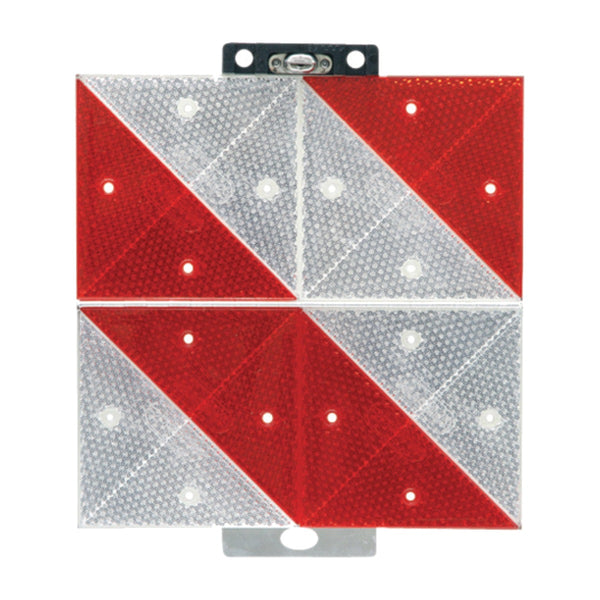 Witte plusguide Parkwarntafel 285 × 285 mm klappbar