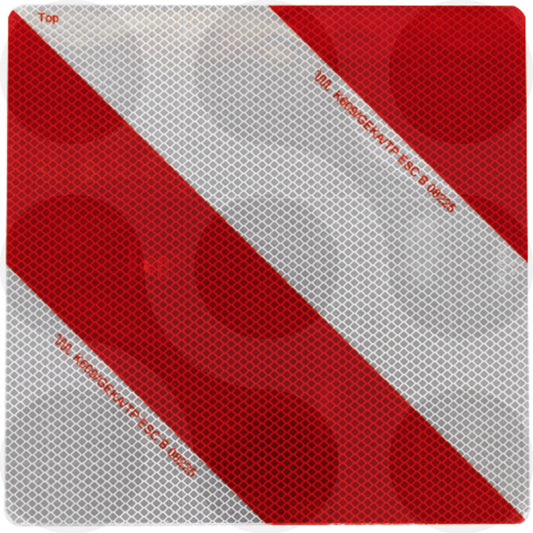 Witte plusguide Parkwarntafel 285 × 285 mm starr