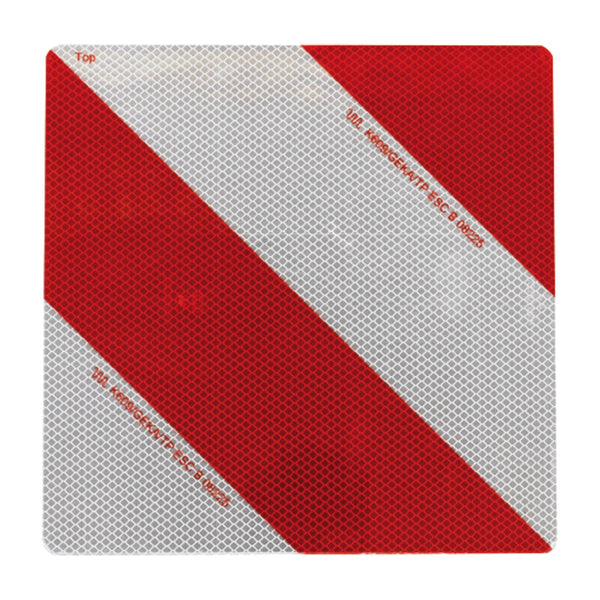 Witte plusguide Parkwarntafel 285 × 285 mm starr