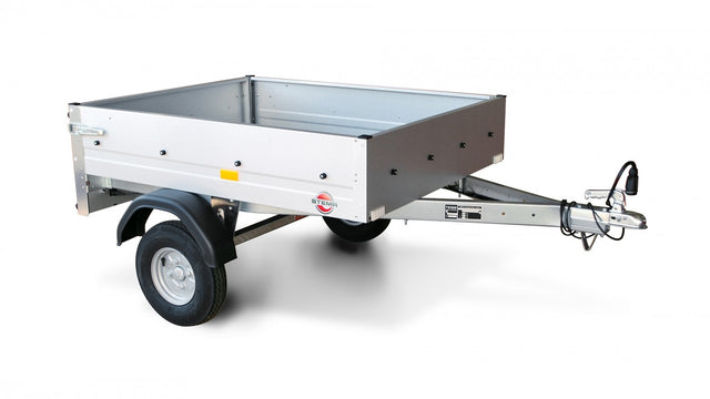 Kastenanhänger 350 kg Tieflader von STEMA - Nutzmaß (L × B): 134 × 108 cm