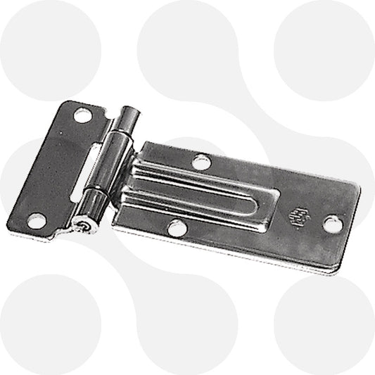 Pastore & Lombardi Seitentürscharnier flach Nirosta 174 mm