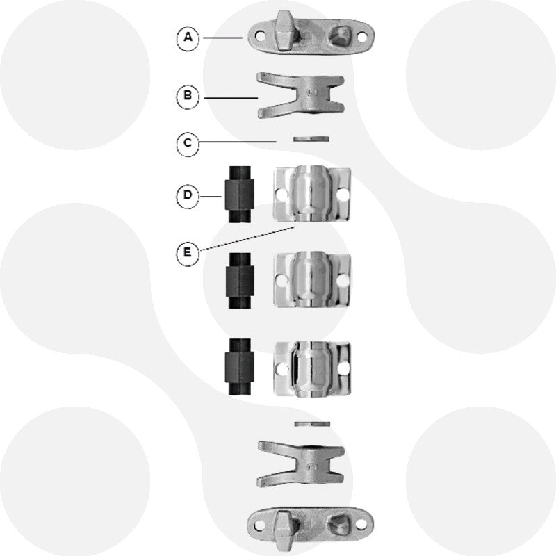 Pastore & Lombardi Halbbuchse Nylon