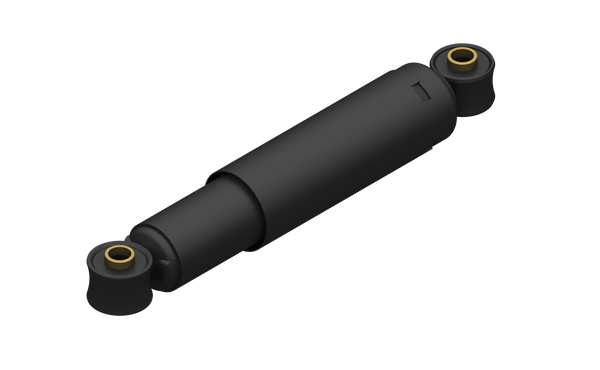 AL-KO Octagon COMPACT Achsstoßdämpfer schwarz, Einzelachse bis 4.000 kg, Tandem bis 7.500 kg