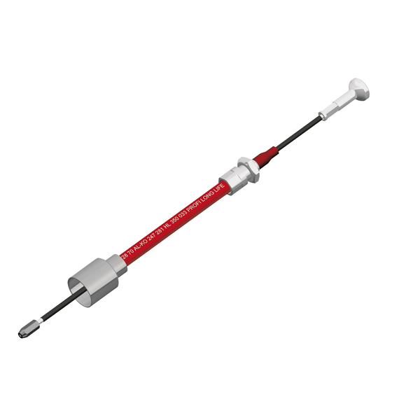 AL-KO Bowdenzug 1620/1816 mm Nippel-Pilz, PROFI Longlife, Radbremse 1636G–2361