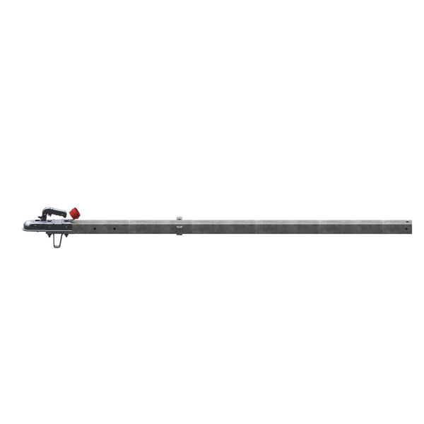 AL-KO Zugdeichsel Vierkant gerade R4/A1 750 kg, Länge 2.515 mm, mit AK 7