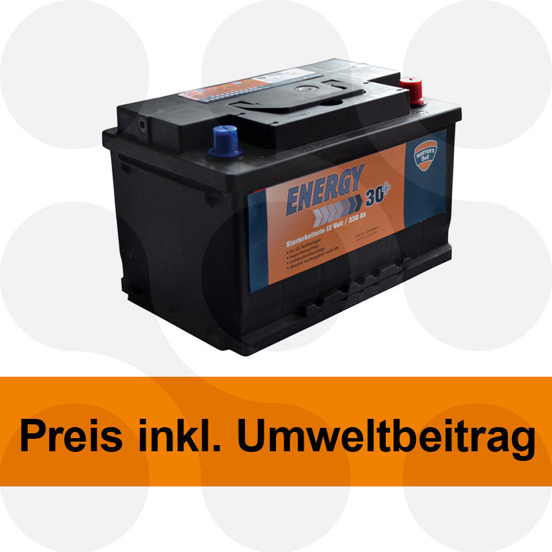 Master's Best Starterbatterie 12 V 80 Ah Ca/Ca Energy 30+