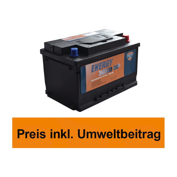 Master's Best Starterbatterie 12 V 80 Ah Ca/Ca Energy 30+