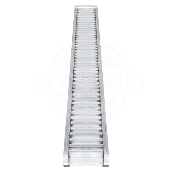 Aluminiumrampen inklusive Gleitschiene für Kofferanhänger S-Box