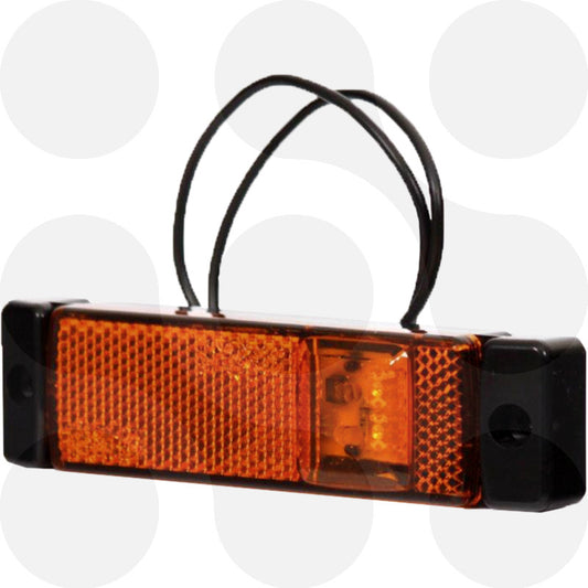 Master's Best LED Seitenmarkierungsleuchte gelb 12/24 V