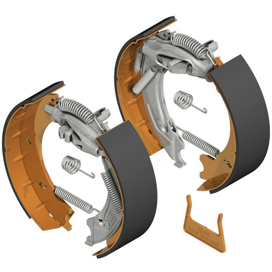 Knott Bremsbackensatz 200 × 50 mit automatischer Nachstellung, Nachrüstsatz